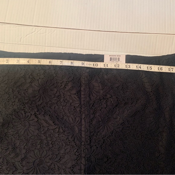 Macy's INC Black Lace Flare Leg pants - Picture 9 of 9